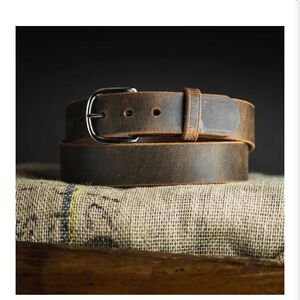 Hanks Belts genuine leather belt